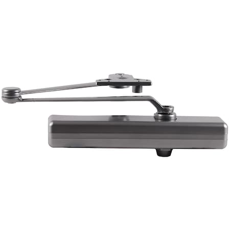 Lcn Manual, Hydraulic, 1460 Series Surface Mounted Closers, Door Closer, Medium Duty Aluminum 1461-CUSH AL FC
